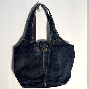 Rare Vintage Denim West Cal 45 Purse